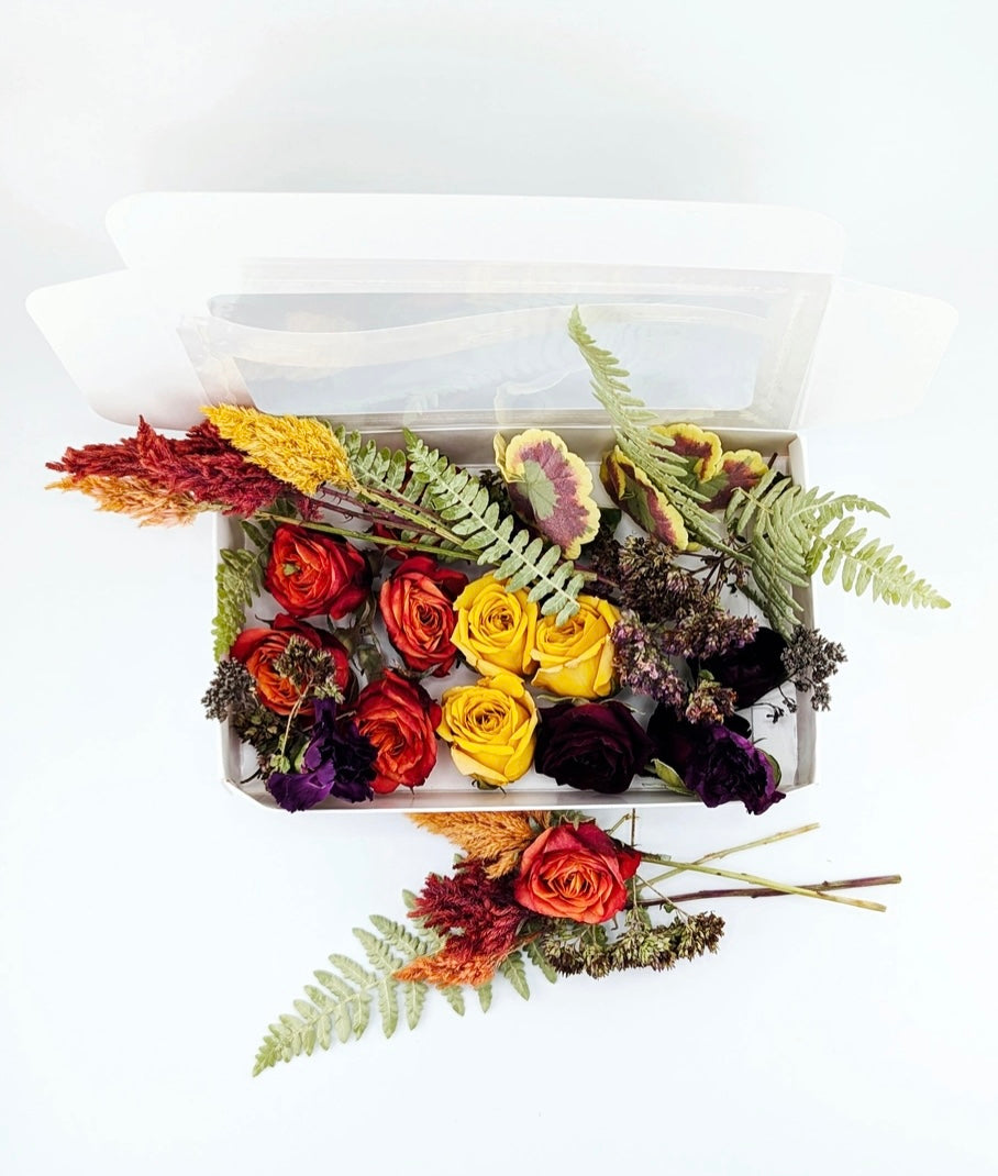 Cake Decorating Kit with Freeze-Dried Edible Flowers